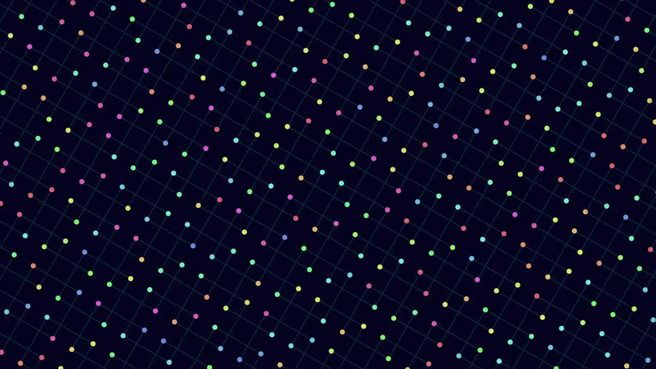 Rainbow pixels futuristic pattern with neon effect