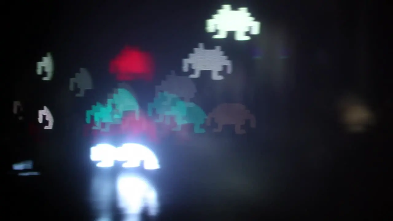 Space Invader Bokeh