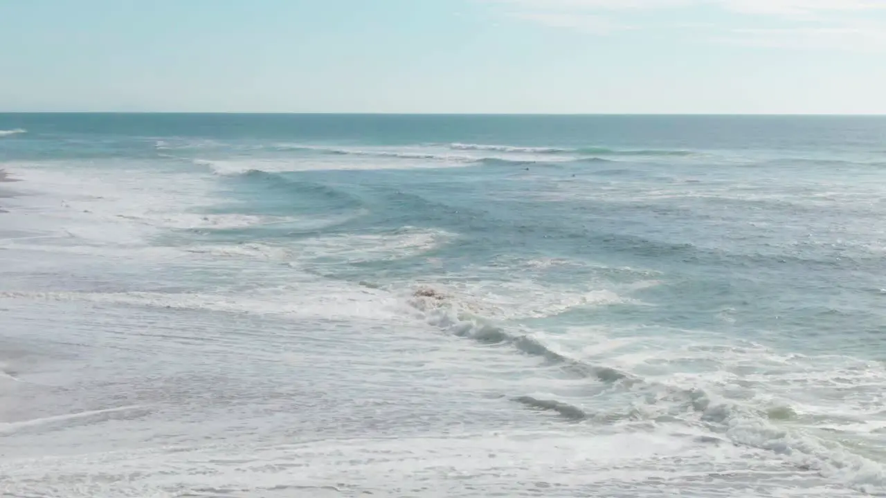 Ocean beach of Soustons in Landes Nouvelle-Aquitaine in France