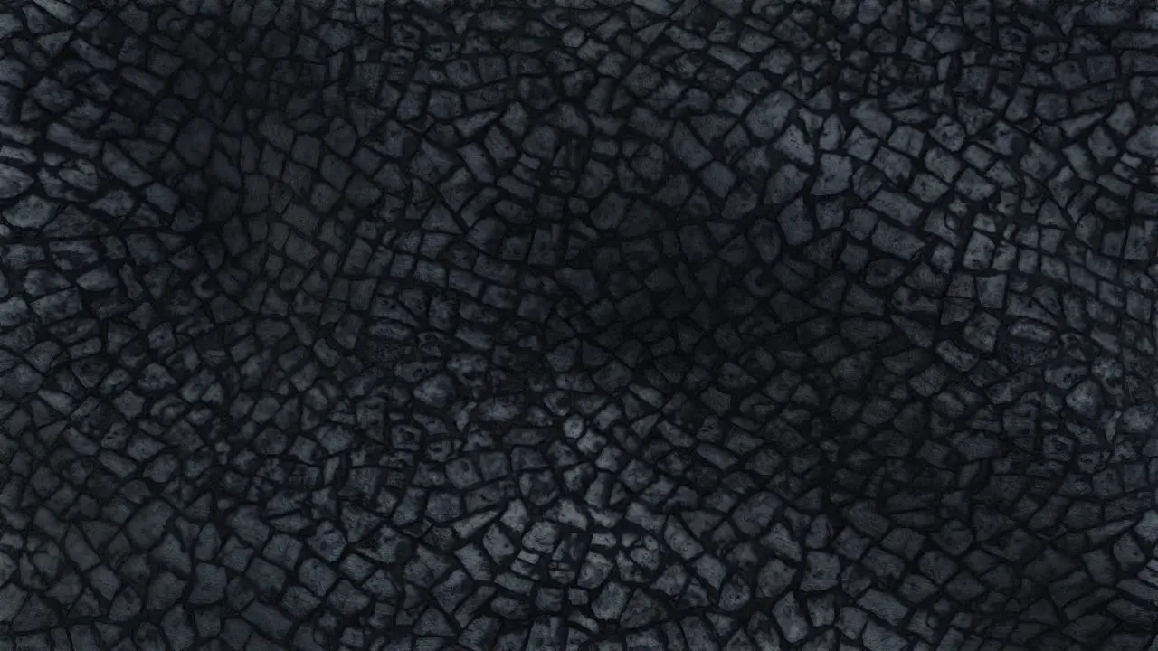 Texture Of Stone 3D Animation Of Black Pattern