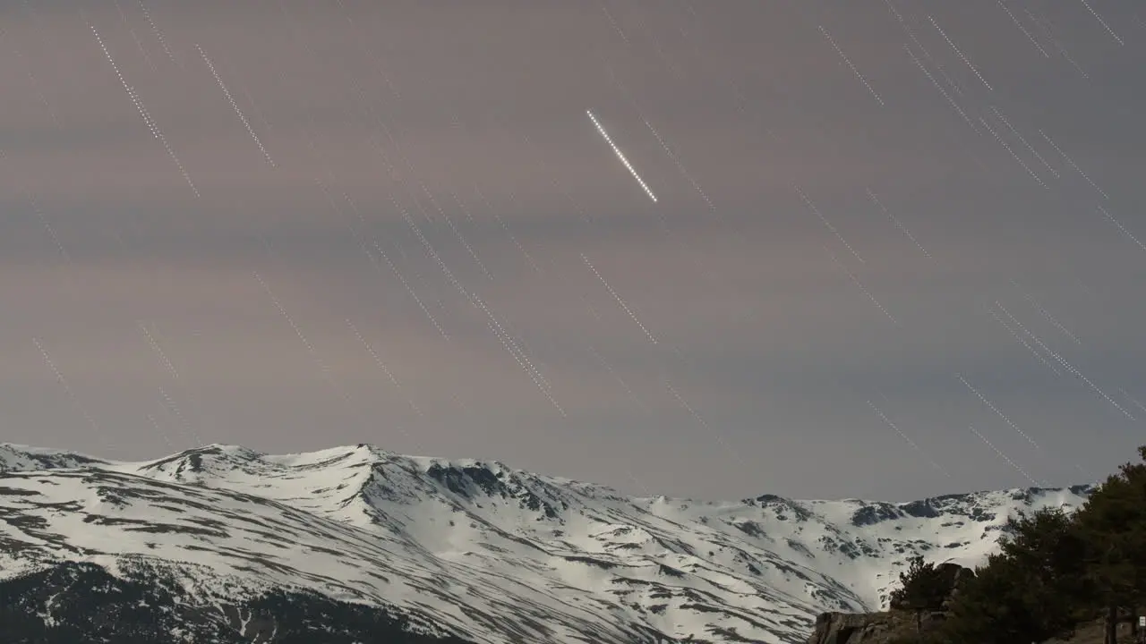 Mountain Stars Trails 00