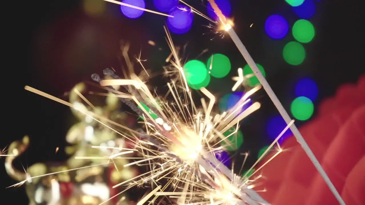 Sparklers Close Up