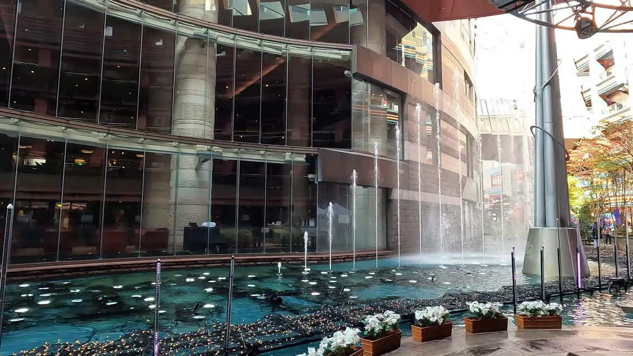 The Fountain Show at The Canal City Hakata The Shopping and Entertenmain Complex in Hakata Fukuoka