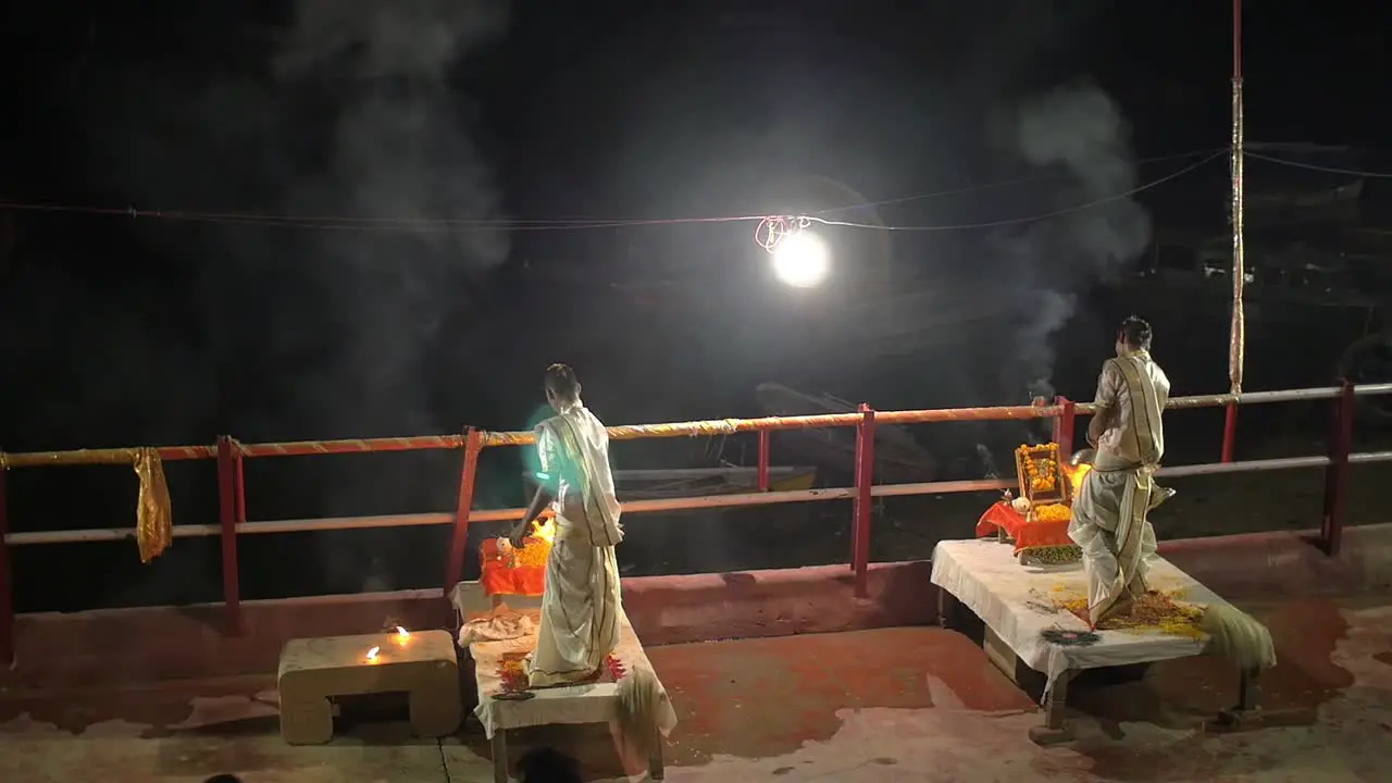 Ganga Aarti Ceremony in Varanasi