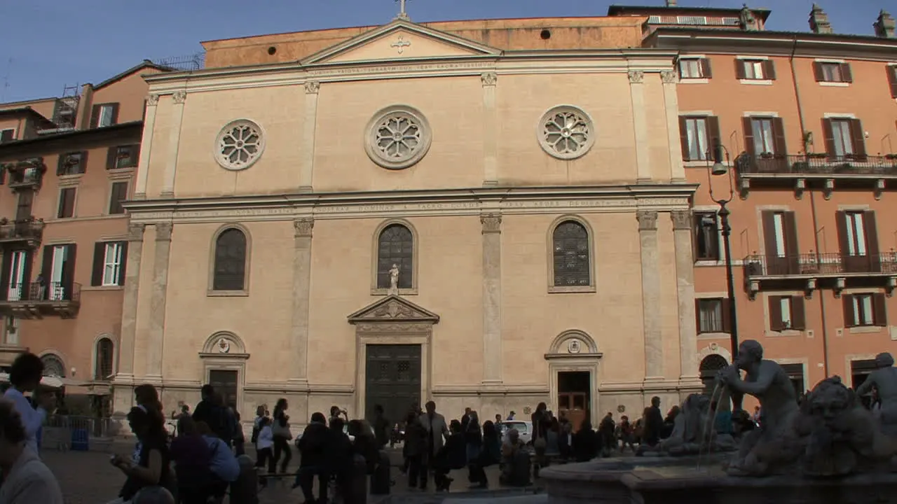 Rome church by Piazza Navona