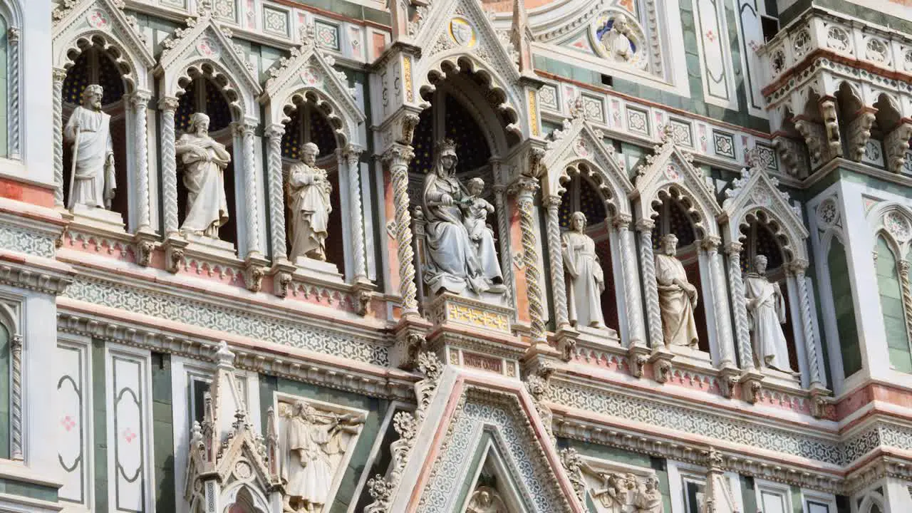 Sculptures on Florence Cathedral