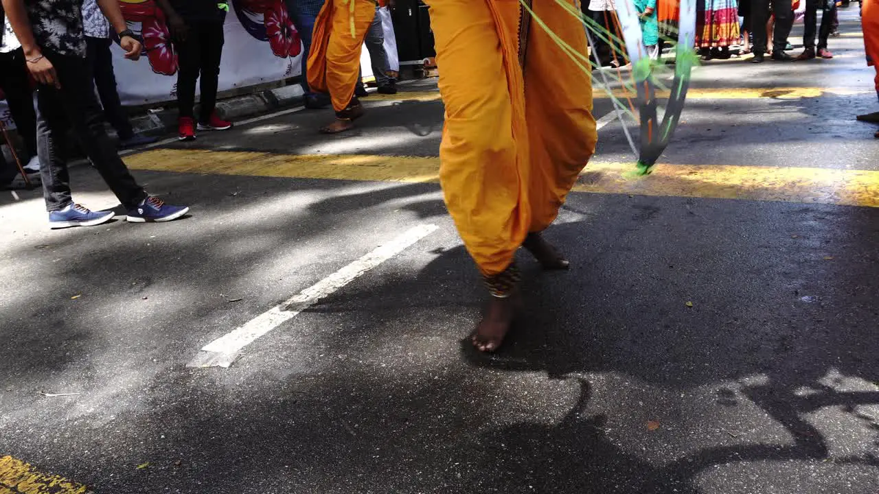 Focus leg Kavadi dancer move