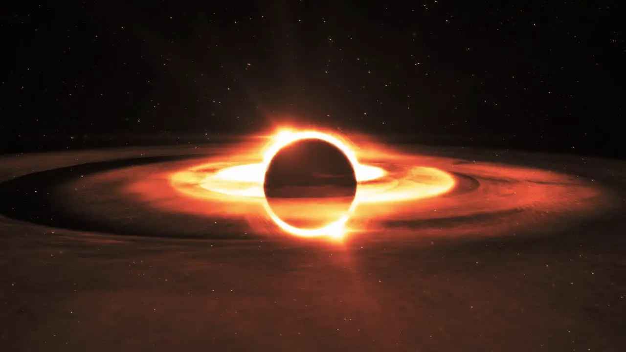 Animation of a Black hole