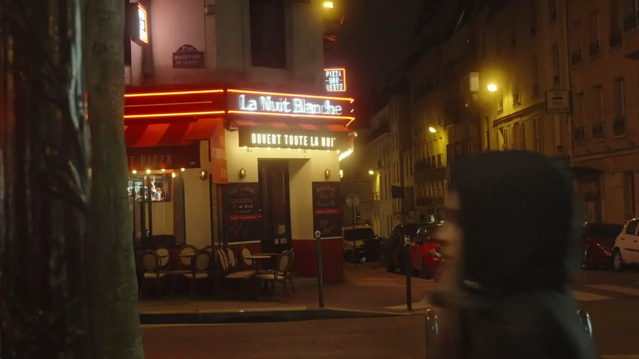 Vibrant night life of Paris where hotel offers services throughout night