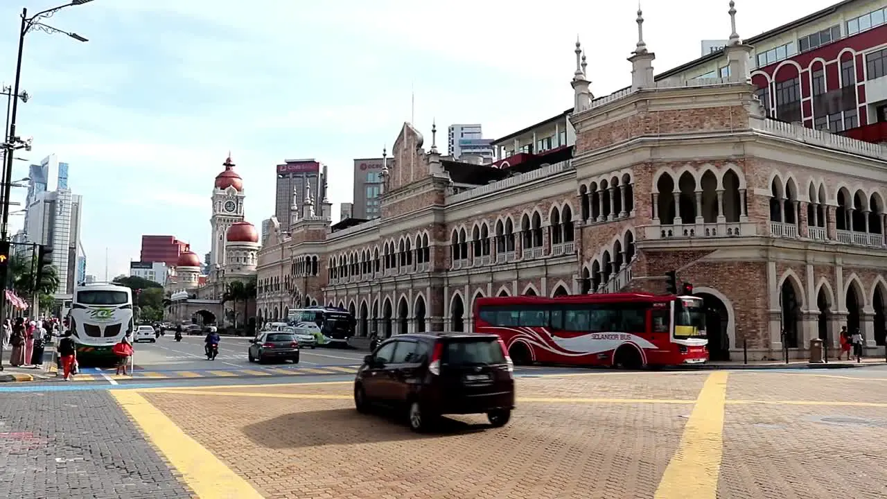 Traffic in Kuala Lumpur