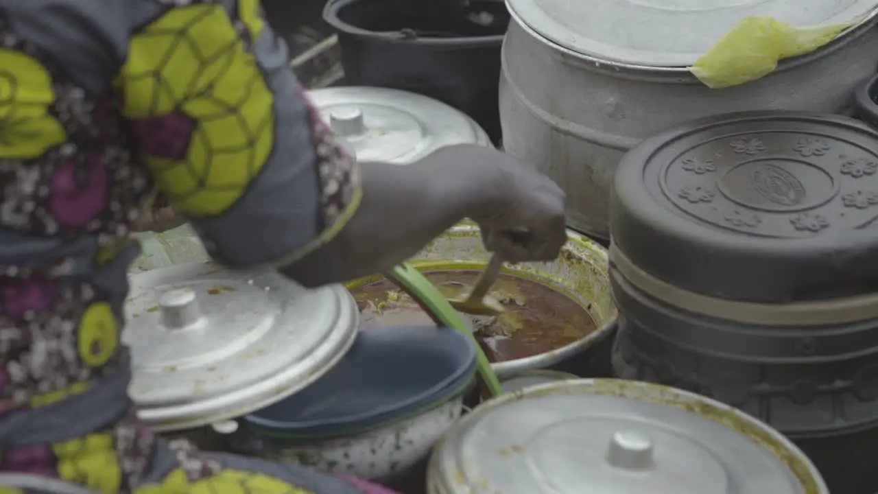 Women Serving Food 06