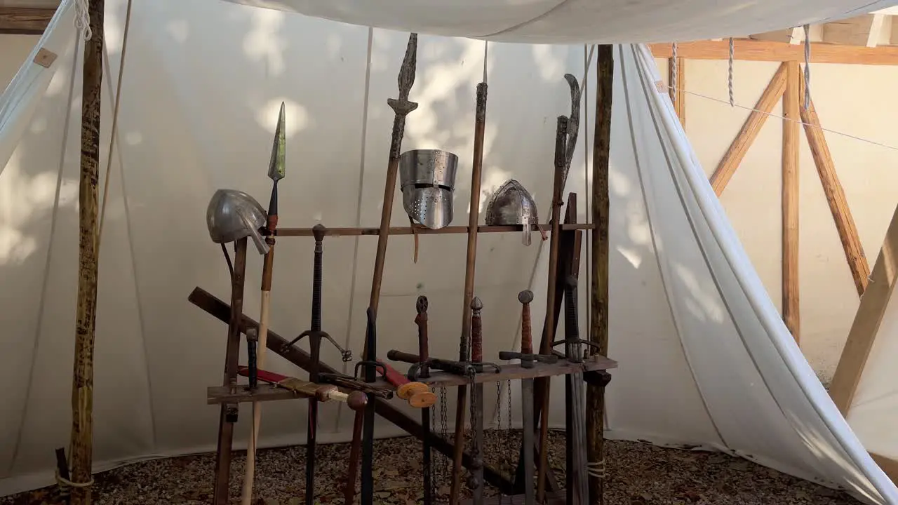 European medieval armor and weapons