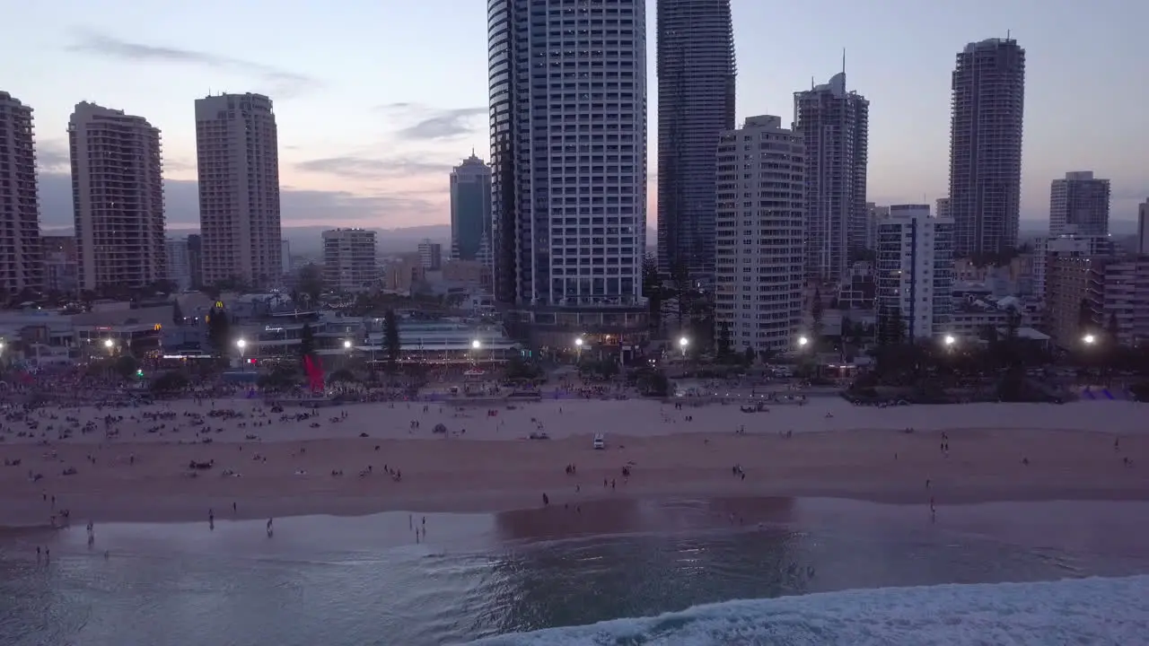 Surfers Paradise QLD Sunrise Drone