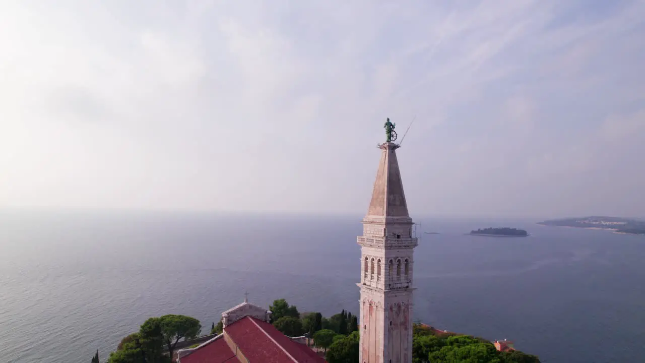 Tower Peak Of Basilica Of St