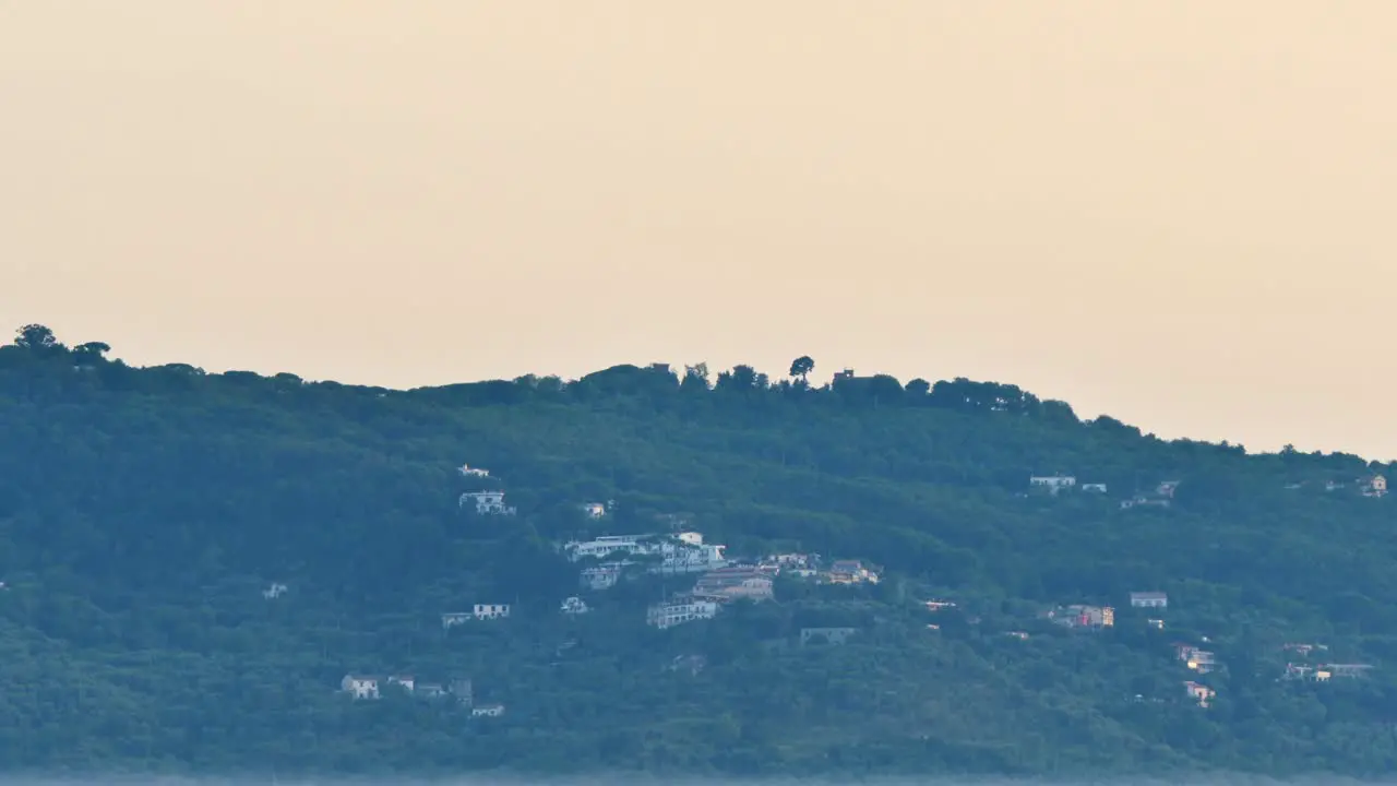 Sorrento Italy Houses in The Distance