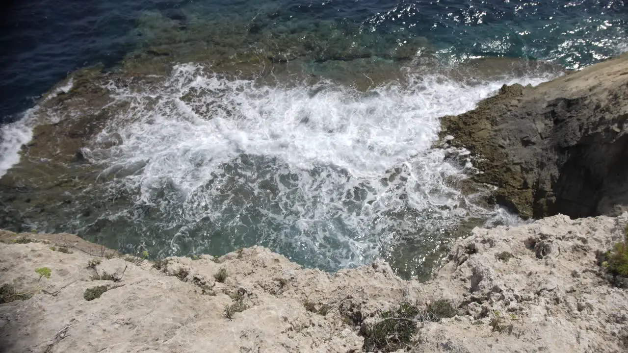 Floating sea in Mallorca summer