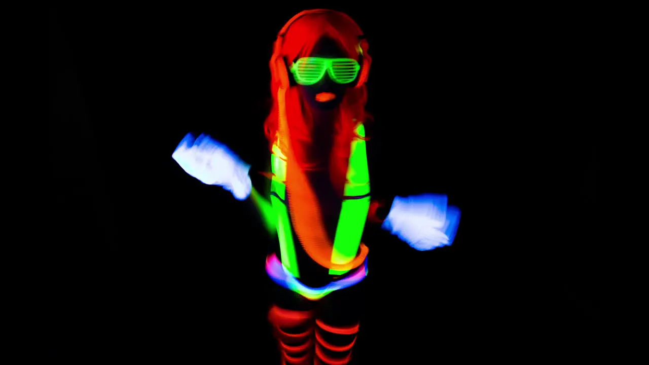 UV Glowing Woman 14