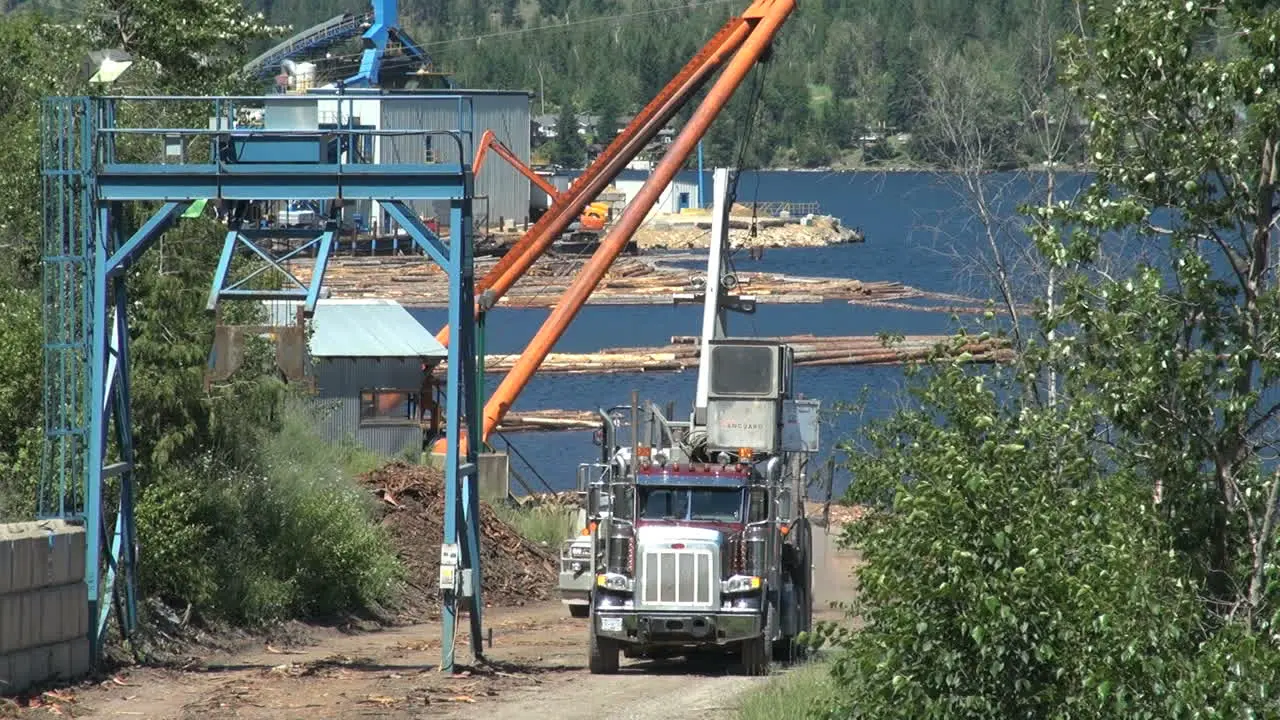 British Columbia Adams Lake two lot trucks