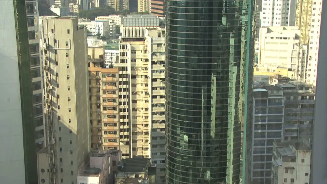 Hong Kong from window