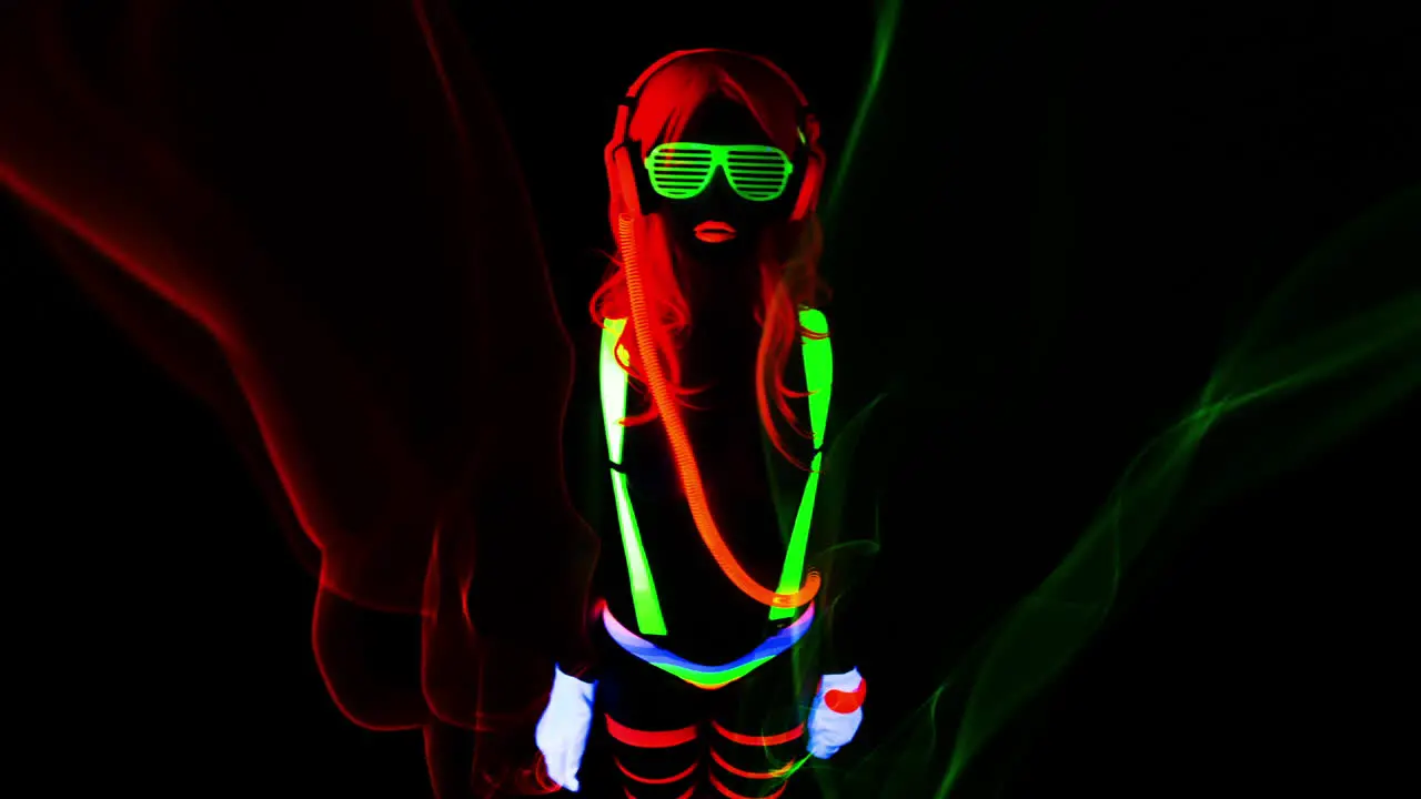 UV Glowing Woman 15