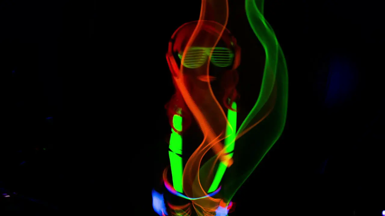 UV Glowing Woman 17