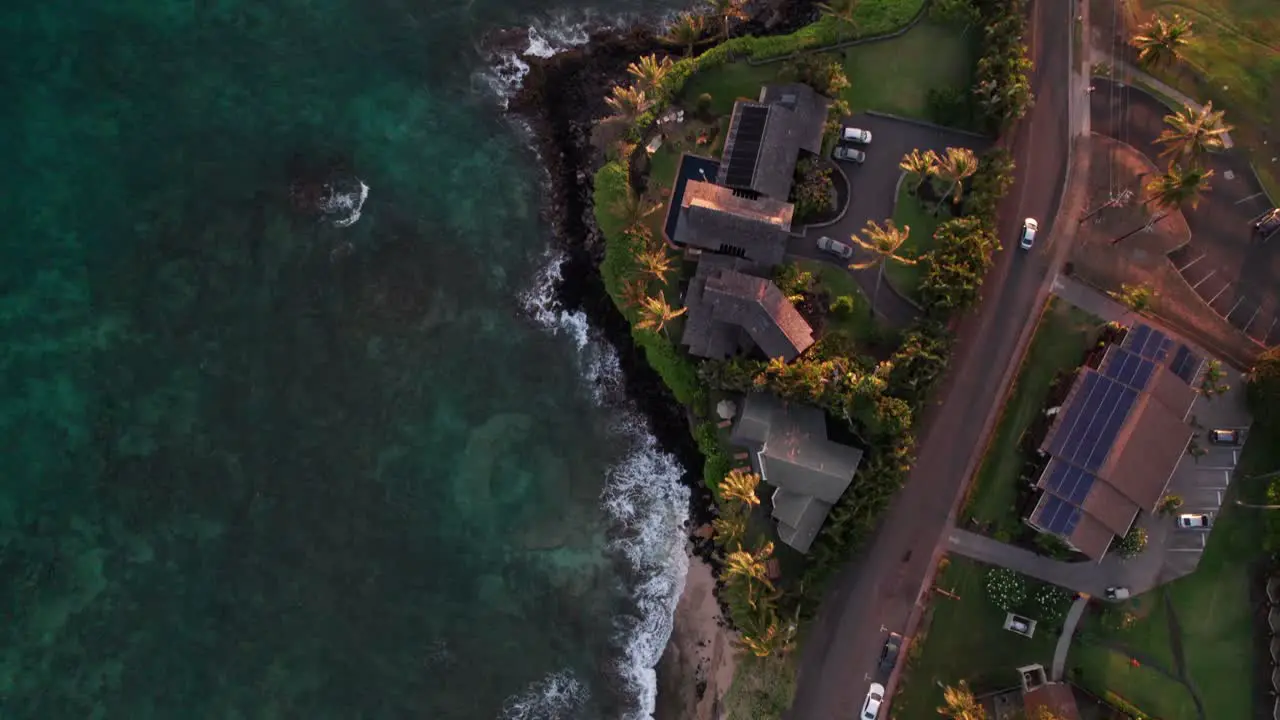 Kauai Hawaii Lawai Beach drone footage