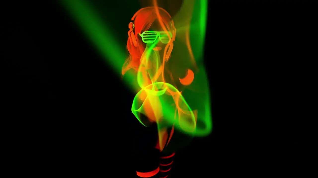 UV Glowing Woman 20