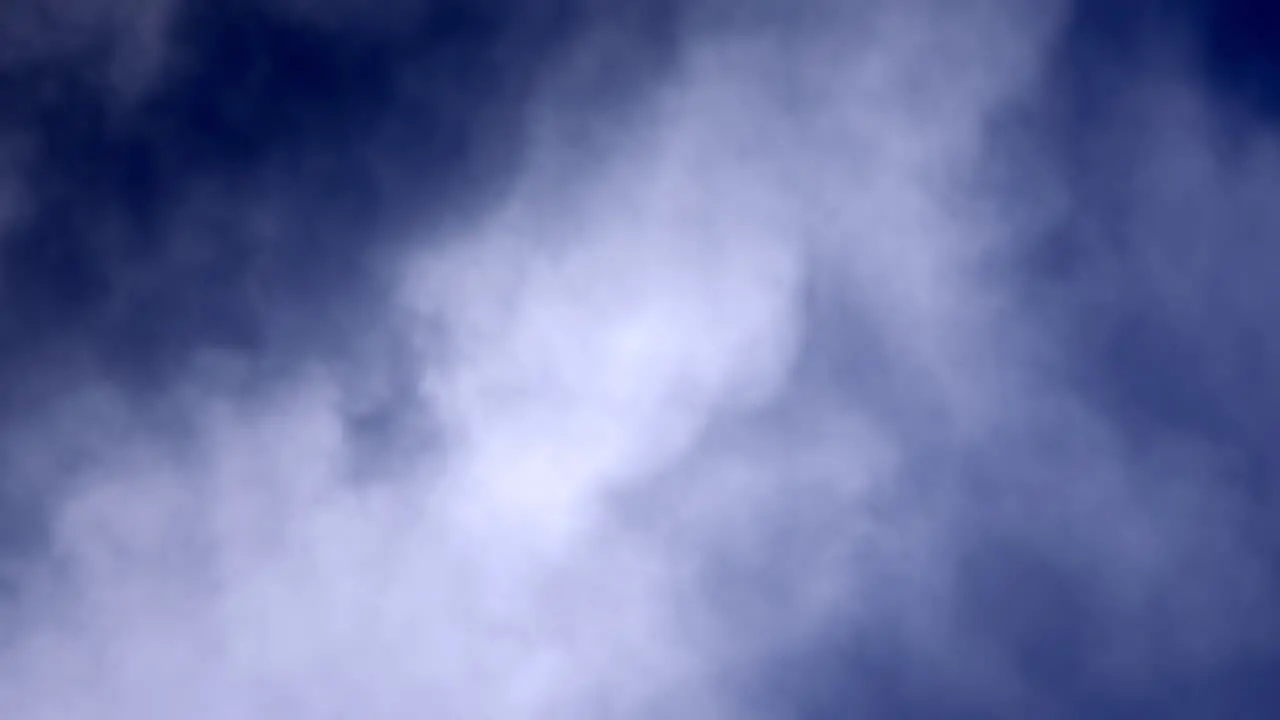 Cirrus Clouds On A Blue Sky