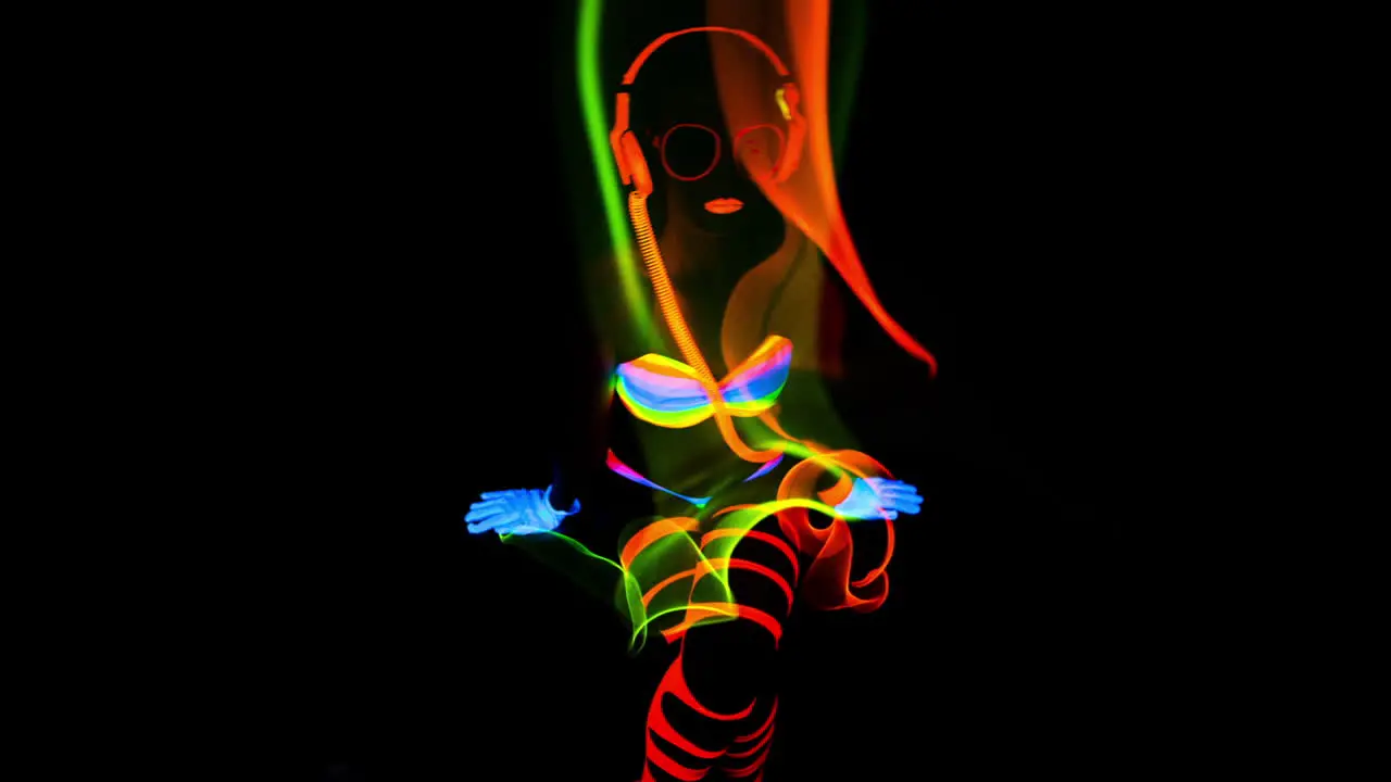 UV Glowing Woman 32