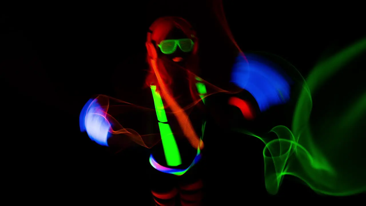 UV Glowing Woman 16