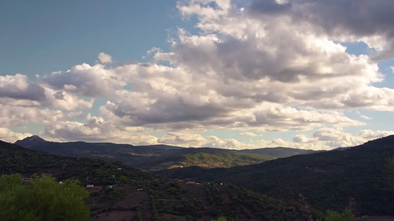 Time lapse at the south of Spain