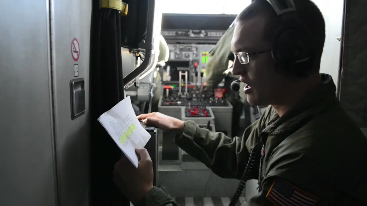 A Man Makes A Broadcast Radio Warning Of Hurricane Sandy Approaching