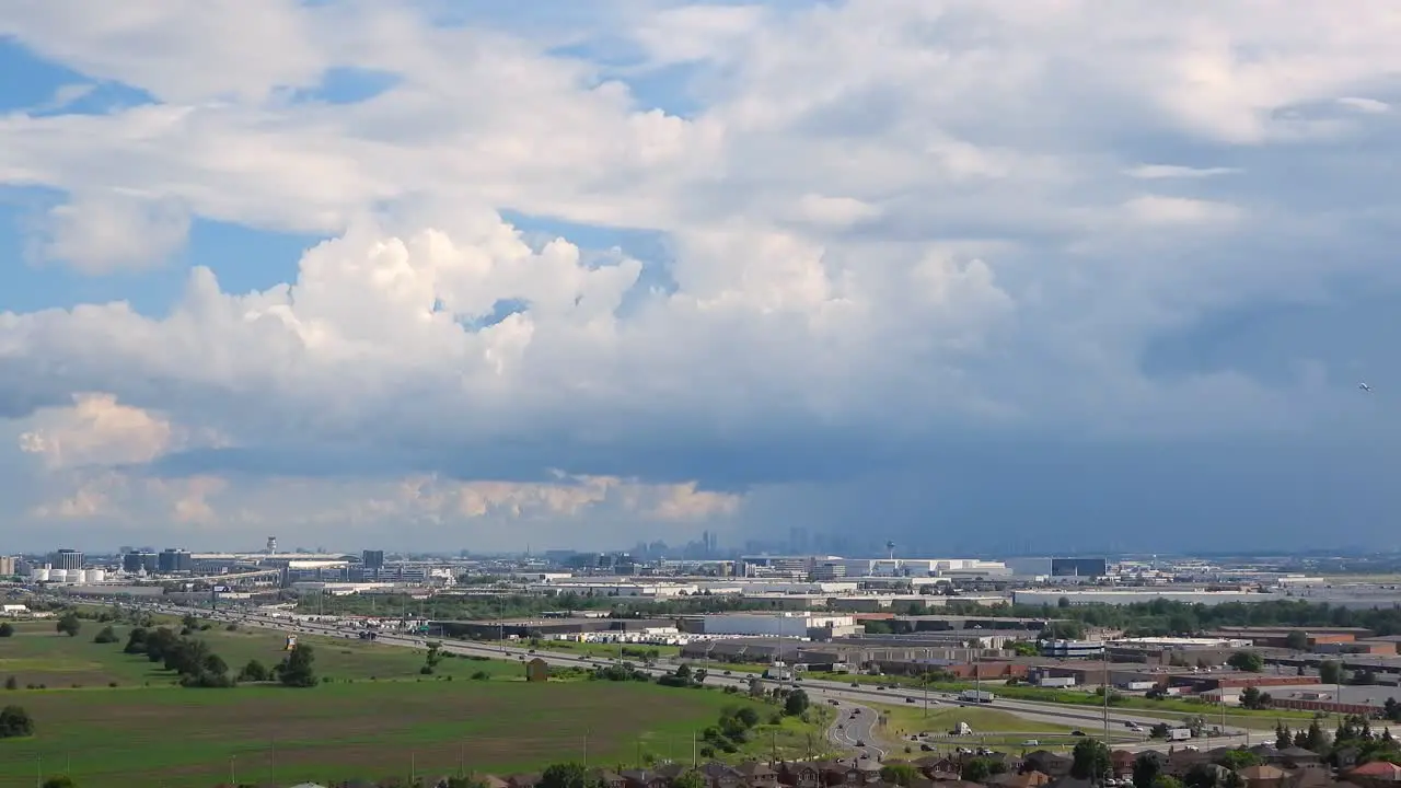 Dynamic Timelapse Mississauga Ontario Cityscape