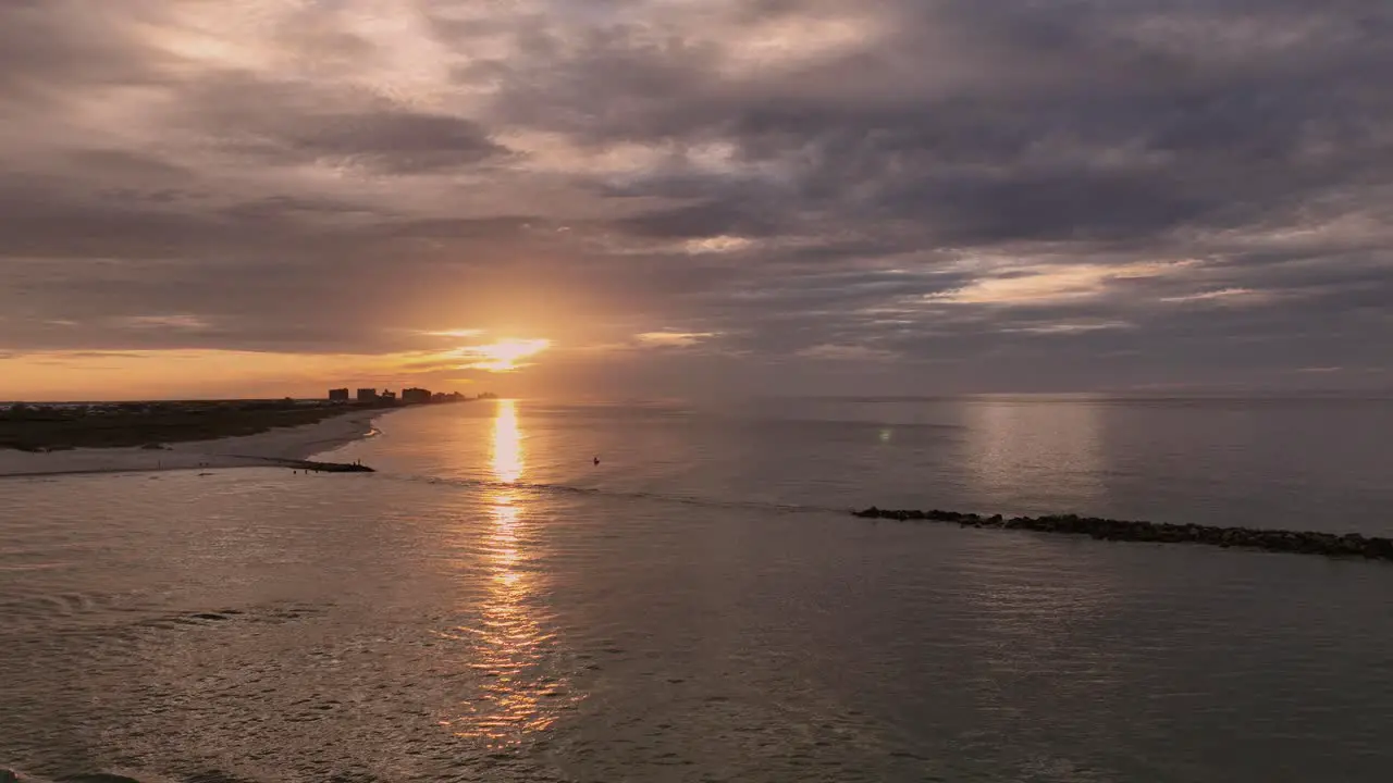 Sunrise over Orange Beach Alabama