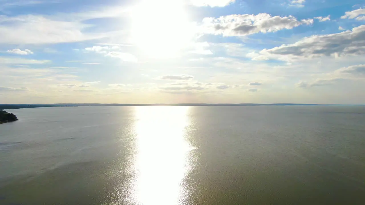 Florida Spring sunset over a lake