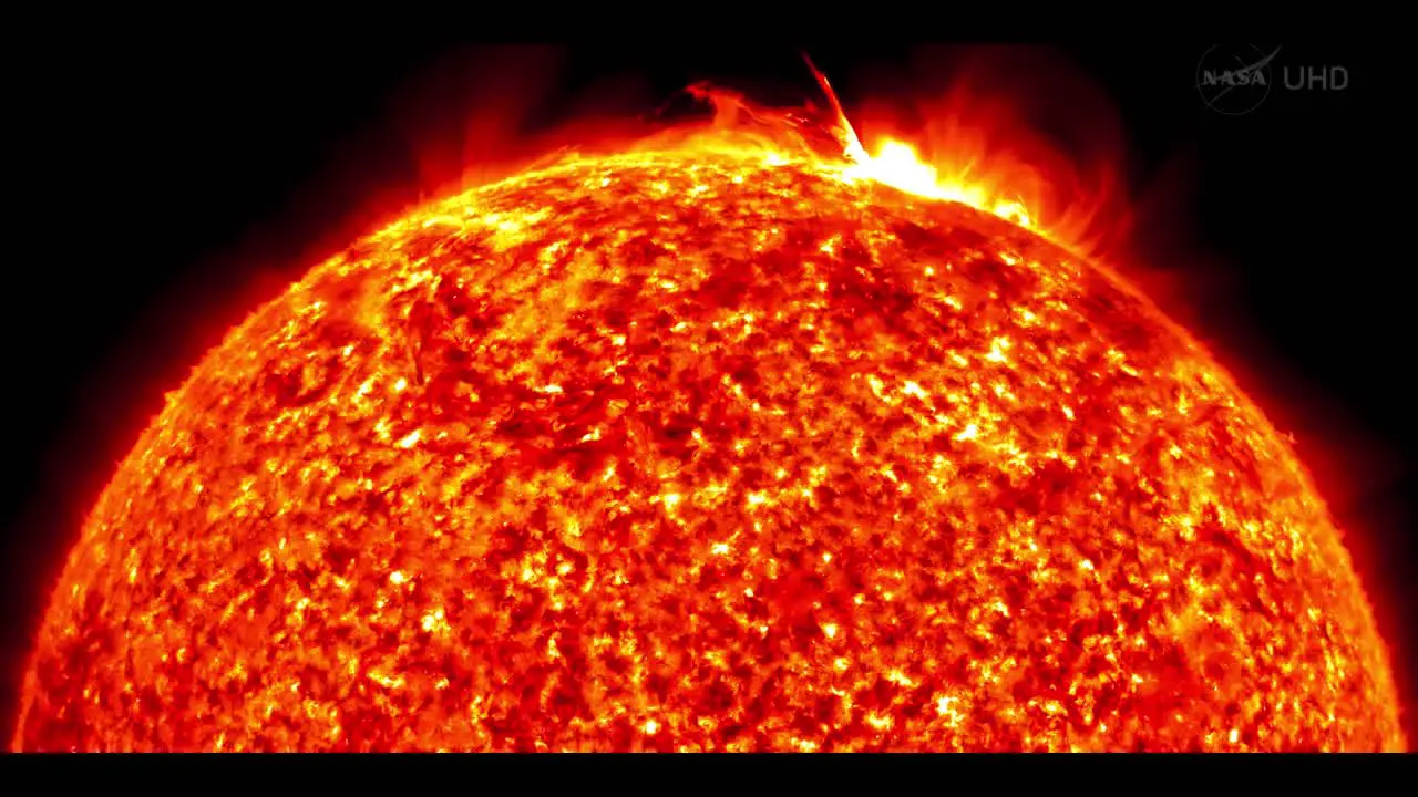 Solar Flares Burn On The Sun