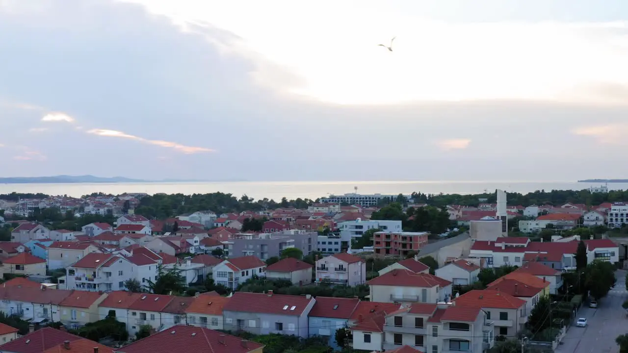 Zadar Sunset Blue roofs croatia