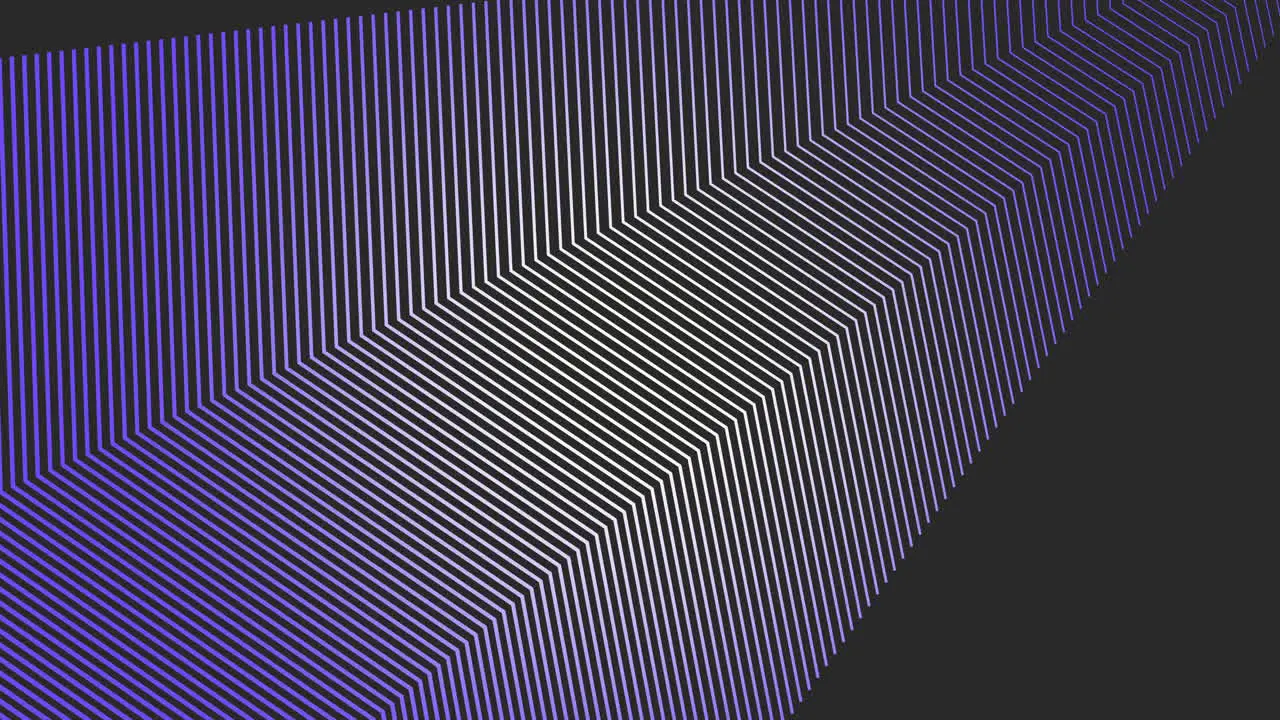 Blue and purple line design element on black background