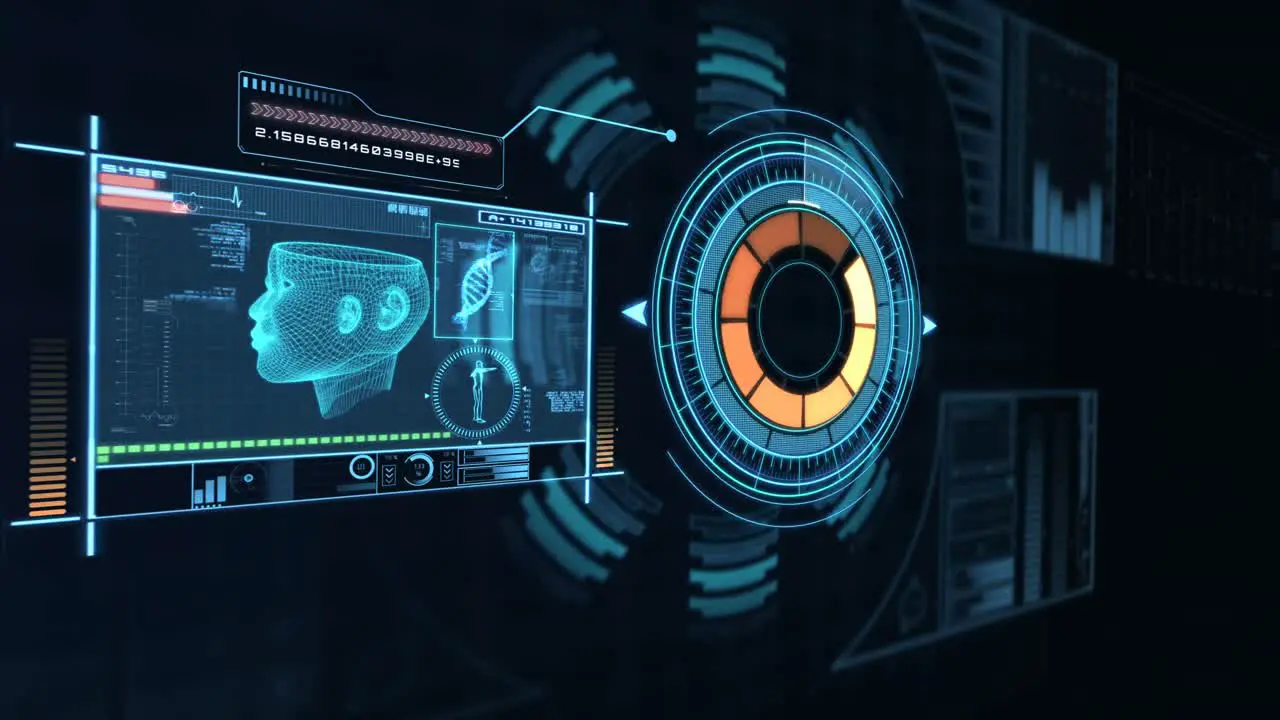 Digitally generated genetic engineering data screen