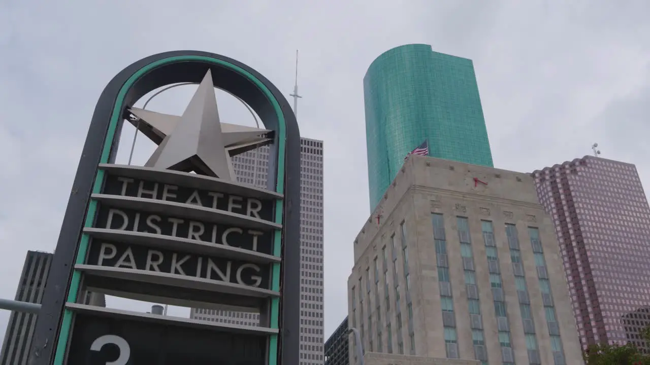 4k View of Houston theater district-3