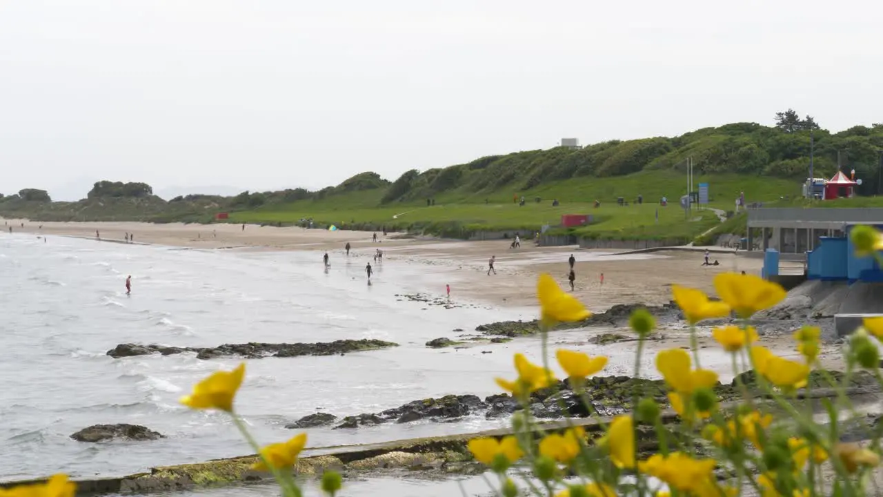 Gratifying pleasant day at Portmarnock beach Ireland