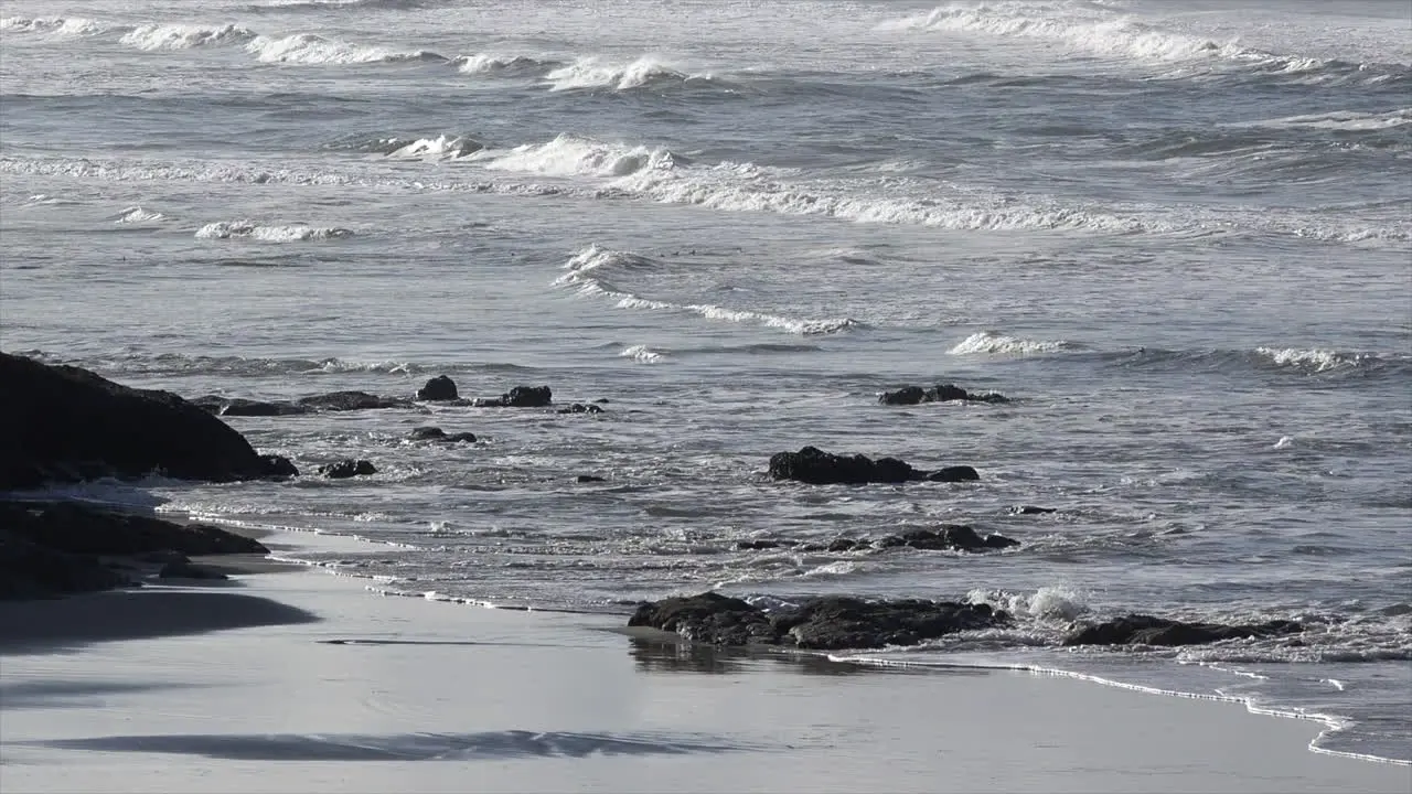 Oregon Pacific Ocean Waves Crashing Pan