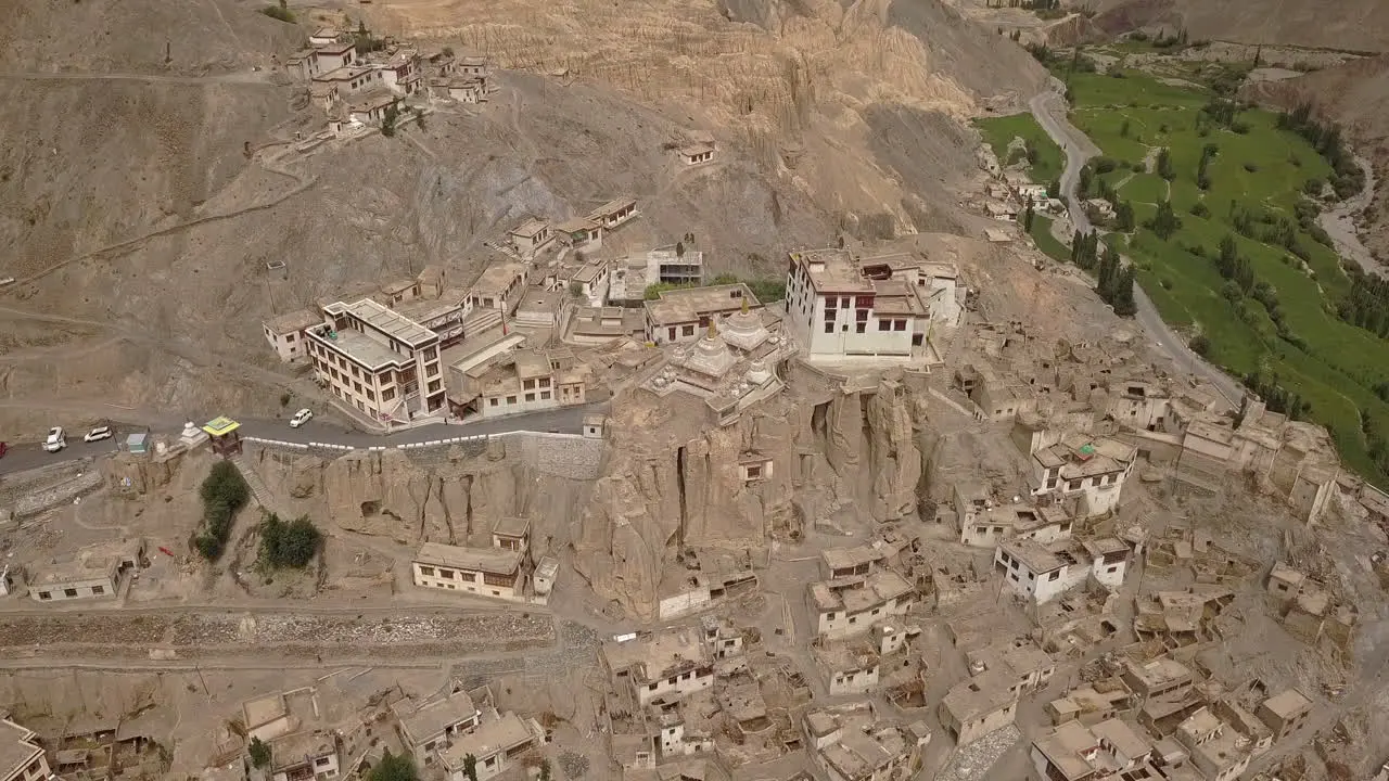 Lamayuru Buddhist Monastery By The Moonland Of Ladakh India In Summer