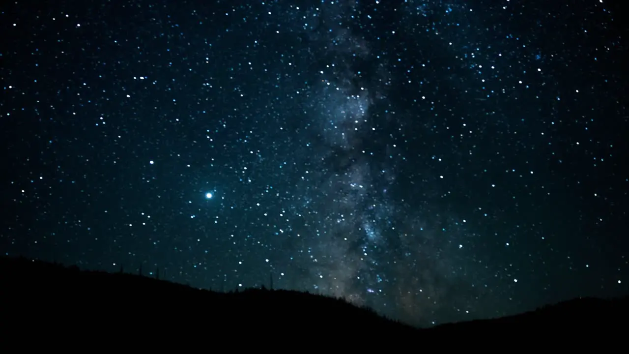 Time Lapse of the Milky Way during the night