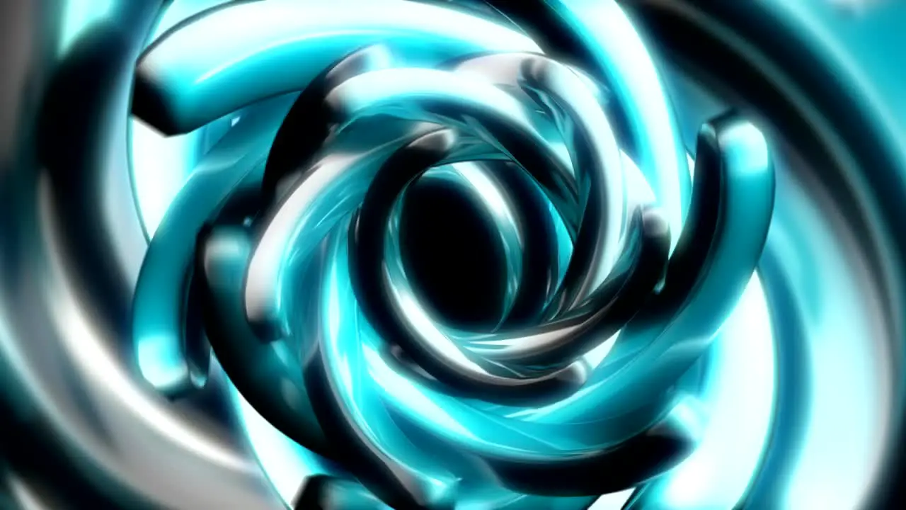 Abstract Blue and Black Swirling Motion Background