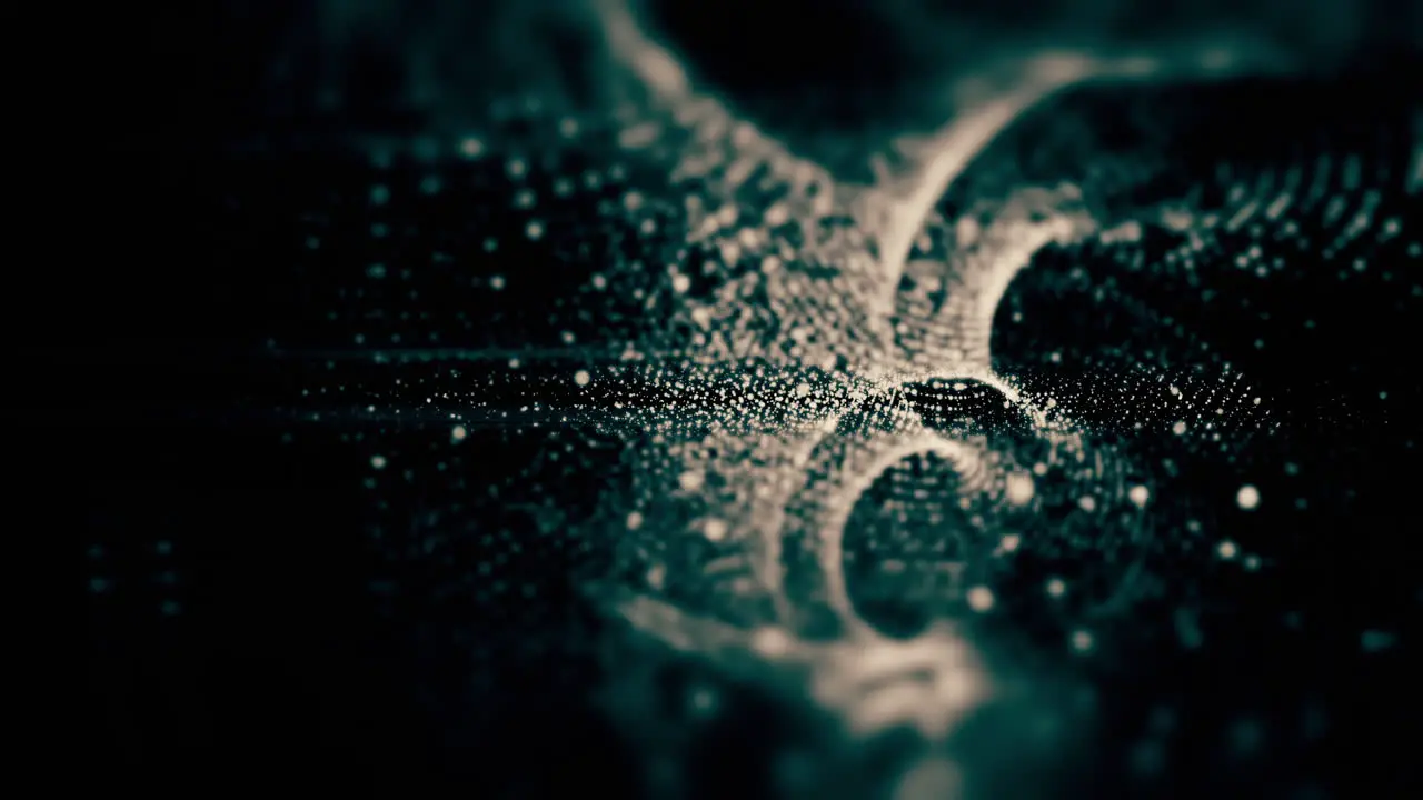 A mesmerizing digital world with this abstract motion graphic