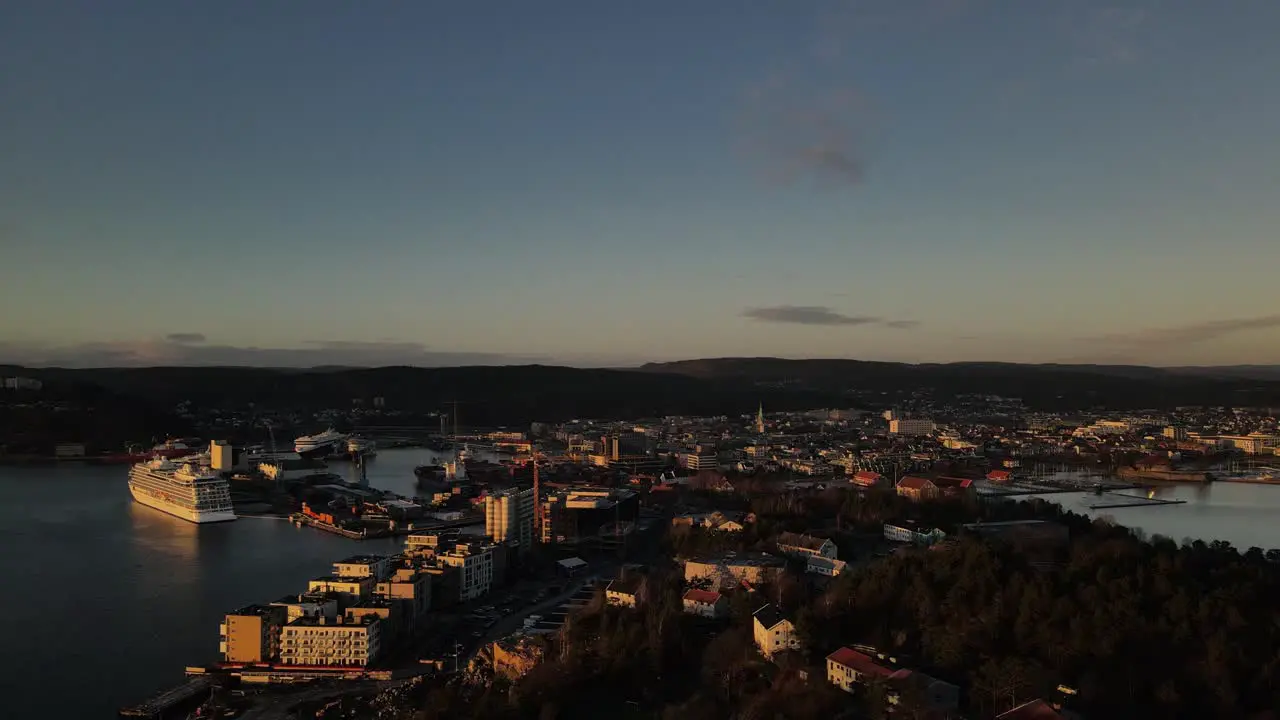 Drone video of Kristiansand 4k 60fps