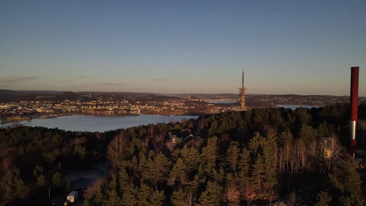 Drone footage of Kristiansand 4k 60fps