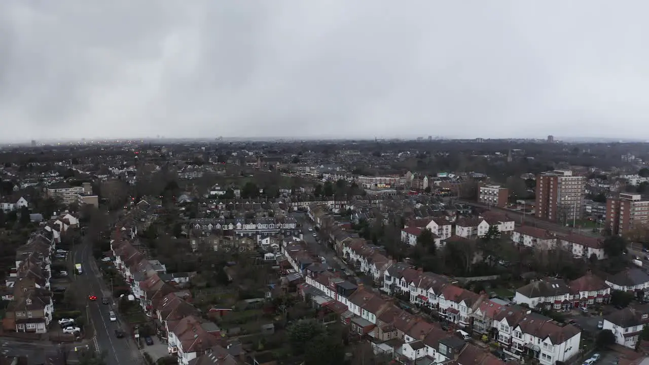 Wanstead London moody aerial pass over