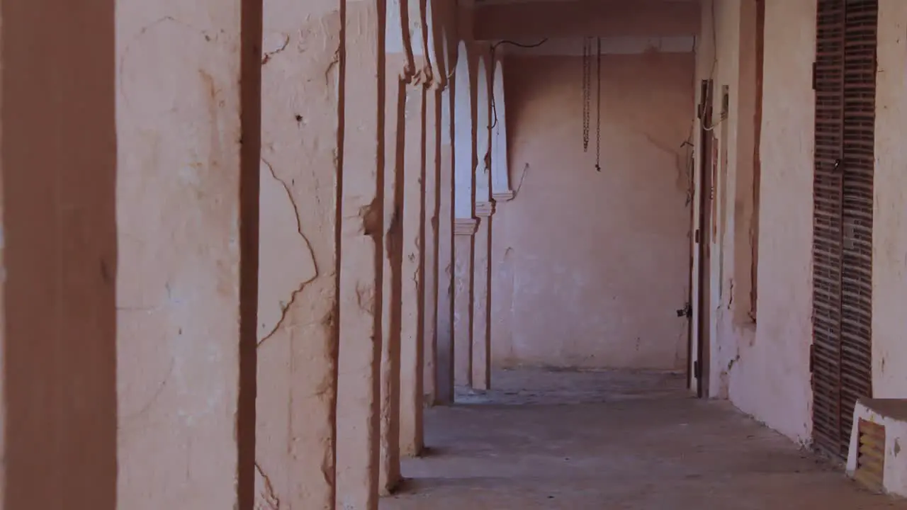 Street arches in M'zab Ghardaia Algeria